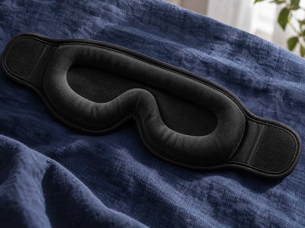 Contoured blackout mask