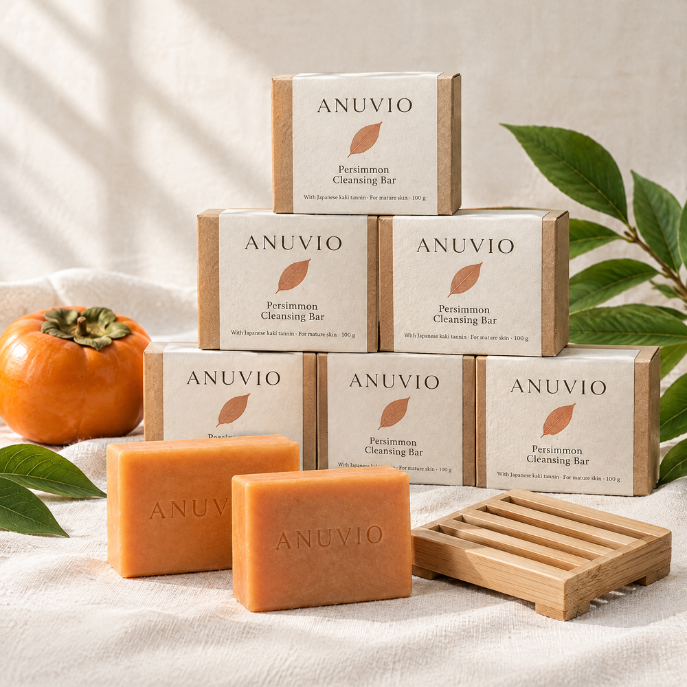 Six-bar bundle with bamboo soap dish