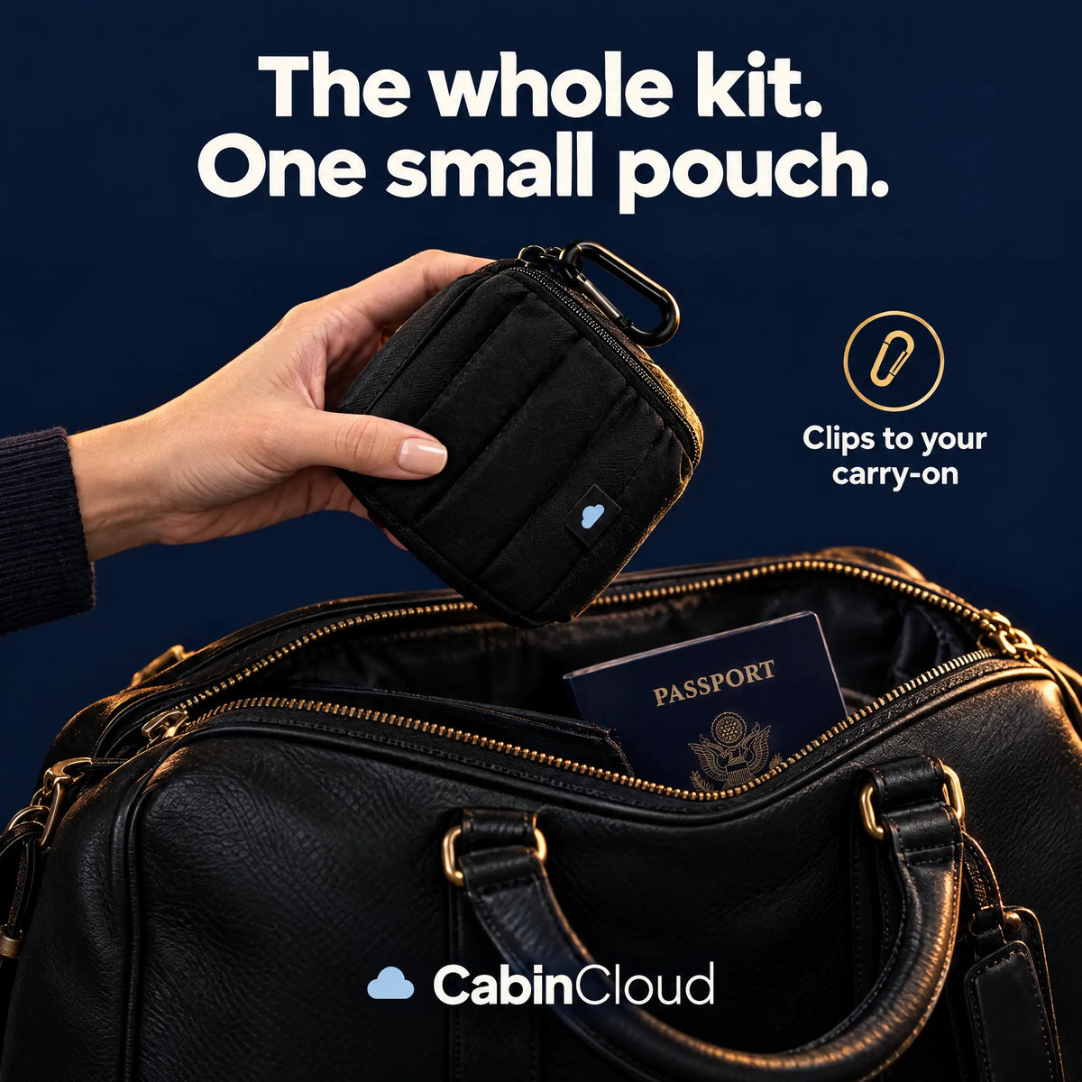 CabinCloud™ 3-in-1 Travel Set To Sleep Upright Anywhere