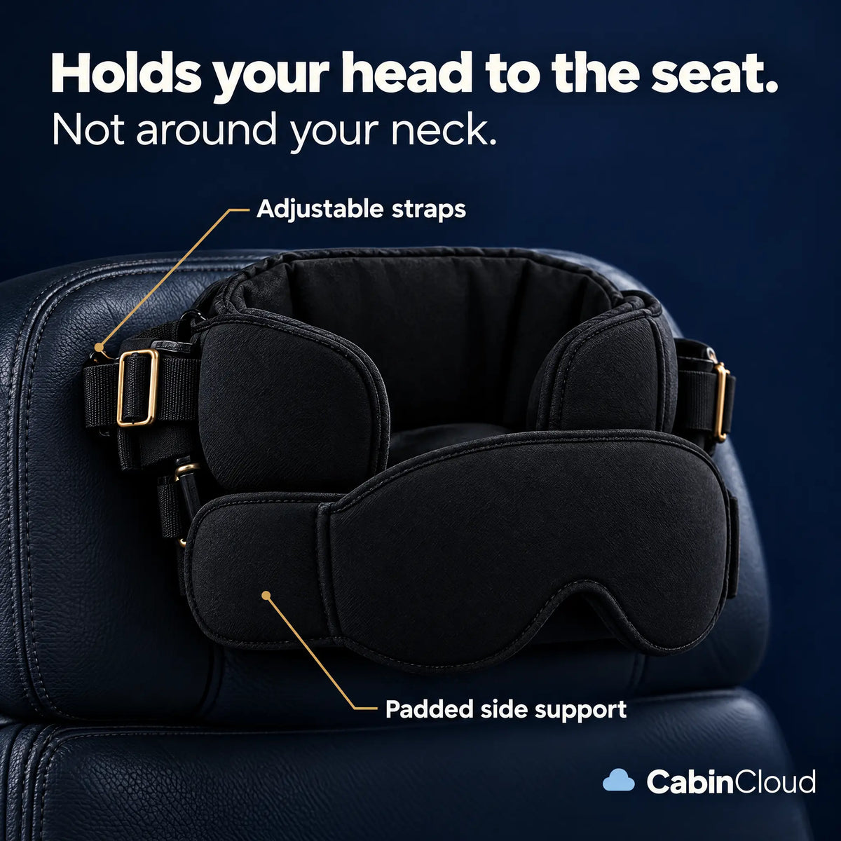CabinCloud™ 3-in-1 Travel Set To Sleep Upright Anywhere