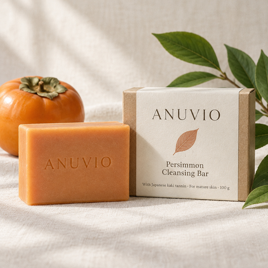 Anuvio Persimmon Cleansing Bar with box